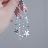 Surgical steel refreshing sea starfish bracelet