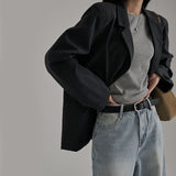 [Rayro] Stripe Oversized Fit Jacket - 2 Colors
