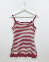 Som Striped Lace Sleeveless (4color)
