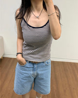 Fruity Stripe Sleeveless Top 4C