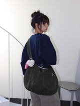 コーデュロイストラップパンツ (BEIGE)