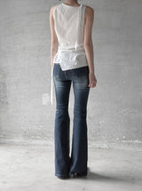 Notir Unbalanced Knot Blouse