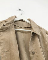 Trucker Washed Jacket (2color)