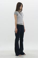 Layered Unbalanced T (Gray)