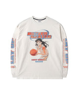 TL ブザービータービンテージウォッシュド長袖Tシャツ (エクリュ)