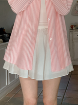 Days Stripe Flare Skirt Pants (3color)
