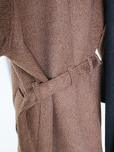 バルマカンシングルアルパカハーフコート (Wool Coat/Winter Coat)