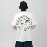エグザンプルエンジェルロゴ半袖Tシャツ