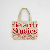 Hierarchy Studios - アイボリーワイドスパイダーリリートートバッグ