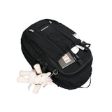 CARABINER MESH BACKPACK / BLACK