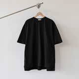 BT スリットオーバーフィットハーフTシャツ ブラック