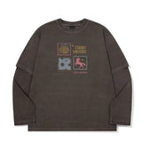 26FW★ユニ スター レイヤード ピグメント ロングスリーブ