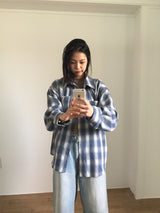 Summer Western Check Shirt (2color)