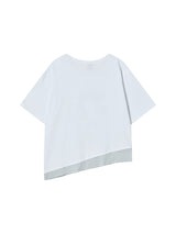 CLOVER OFF SHOULDER TEE (WHITE)
