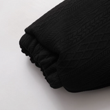 Sweet Ribbon Corduroy Padded Jumper
