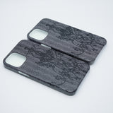 [MADE] レースブラックハードフォーンケース (マット)