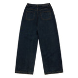 25FW TAPERED FIT WASHING DENIM PANTS BLACK