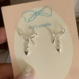 ミニリボンピアス
