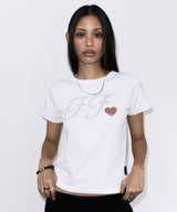 グリント FF Tシャツ (ホワイト) F26QB088
