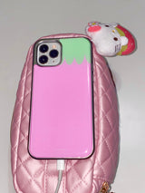 ​​pink strawberry (silver)