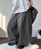 カーペンタービッグカーゴバルーンサイドピンタックパンツ🩶🖤🤍4カラー
