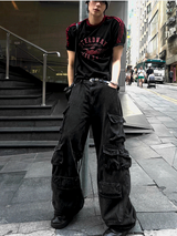 Featherlight Longline Cargo Carpenter Wide Denim