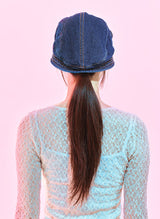 Flower Denim Hat