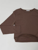 [Long Sleeve Ver.] ハリボーテンションクロップTシャツ