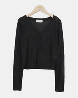 Beden Lace V-Neck Long Sleeve T-Shirt
