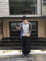 No.1813 damage DK cotton PT (3color)
