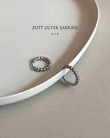 Dott Silver Earrings