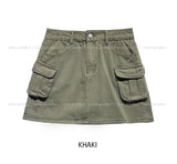 Smores Vintage Cargo Skirt
