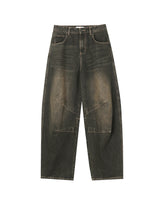 Letic Dart Tinted Black Wide Denim