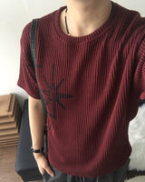 Bloom Crop Short Sleeve Knit