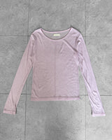 シアーセンターライン テンセルTシャツ