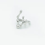[2PACK][Silver] オープンリング (Choose Two of 11 types) (Random Gift Additional)
