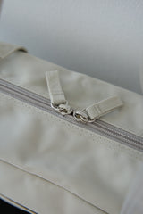 コンパクトダッフルバッグ (light beige)