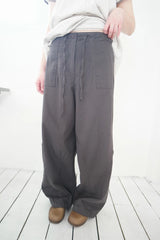 side button pocket pants (2c)