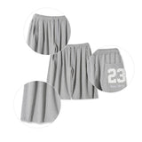 Bold 23embroidery bermuda sweat pants -3C