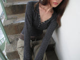 v neck slim t