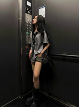 26SS★ [ MADE / Tie Set ] シルクストライプクラシックシャツ半袖バージョン