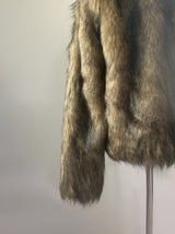 Rokina Eco Fur Jacket (Brown)