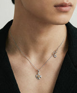 ダブルクローバーネックレスG (925 silver)