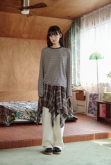 26SS★ パピーストライプ長袖Tシャツ