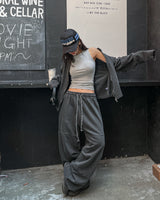 Buel Pigment Snap Semi Crop Zip-Up