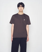 25FW ACベアワッペンスタンダード半袖Tシャツ ダークブラウン
