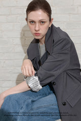 MAXIMAL DOUBLE COAT_GRAY