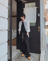 ロイフフレアフィットスウェットパンツ