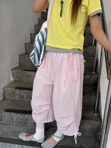 nice banding bermuda pants