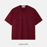 LMN Summer Layering Crop V-Neck Short Sleeve Tee (8 colors)